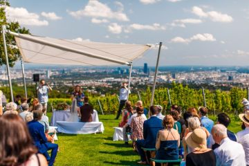 Hochzeitsreportage in Wien: Weingut Wien Cobenzl