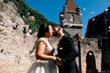 Hochzeitsreportage in Niederösterreich: Burg Perchtoldsdorf