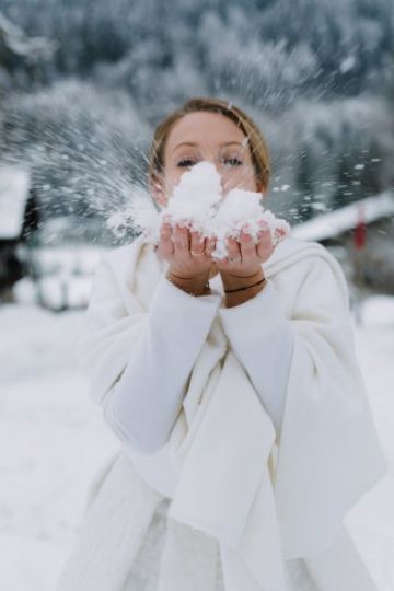 Trachten-Winterhochzeit beim Kirchenwirt Leogang