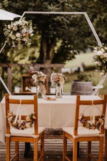 Emotionale Boho-Hochzeit im Gasthaus Mirli