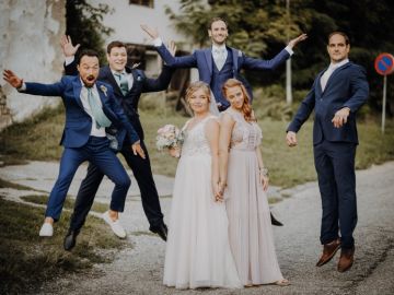 Wunderbare Hochzeit in Gallbrunn, NÖ