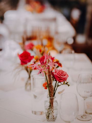 Wunderschöne Herbst-Hochzeit in der Villa Kunterbunt bei Wien