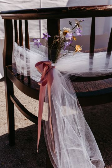 Moderne Hochzeit am Berg