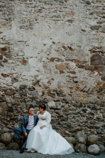 Hochzeitsreportage in Salzburg: Burg Kaprun