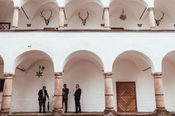 Hochzeitsreportage in Oberösterreich: Landschloss Parz