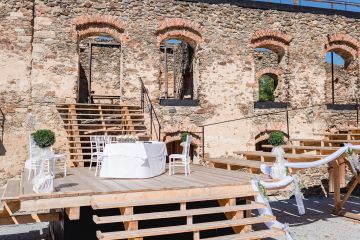 Hochzeitsreportage in Niederösterreich: Burg Gars