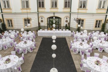 Hochzeitsreportage in Niederösterreich: Veranstaltungsschloss Margarethen am Moos