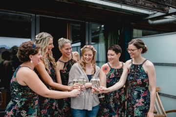 Romantische Vintage-Hochzeit in der Träumerei