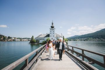Hochzeitsreportage in Oberösterreich: Seeschloss Ort