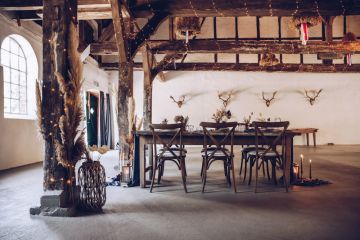 Außergewöhnliche Vintage-Hochzeit