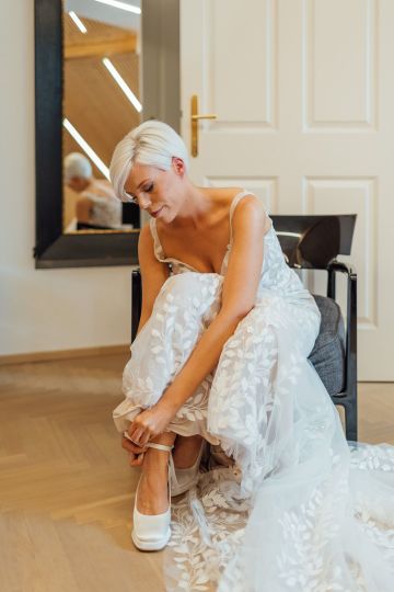 Moderne Hochzeit 