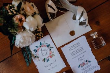 Boho Hochzeit im Himmelblau Rust