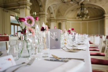Traumhafte internationale Hochzeit im Südbahnhotel