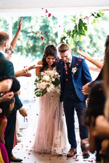 Einzigartige Liebe: Die unvergessliche Hochzeit auf dem Hannersberg mit einem Hauch von Bollywood Zauber