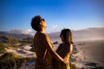 Wunderschönes Paarshooting am Strand in Südafrika
