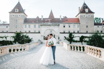 Hochzeitsreportage in Niederösterreich: Schloss Walpersdorf