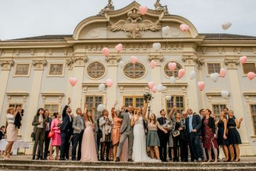 Hochzeitsreportage in Burgenland: Schloss-Halbturn