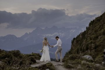 Traumhafte Waldhochzeit bei der Bratlam und geniales After-Wedding Shooting auf der Reiteralm/Schladming