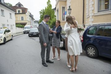 Standesamtliche Trauung in München: Marie & David