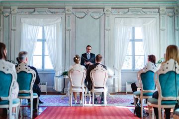 Hochzeitsreportage in Niederösterreich: Schloss Gloggnitz