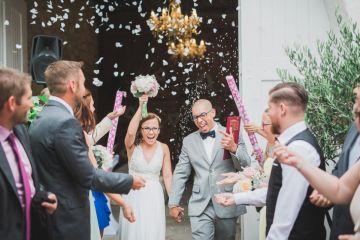 Lockere Hochzeit im Burgenland