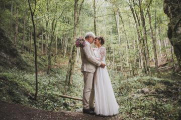 Herbstliche Outdoor Hochzeit in der Falkenschlucht