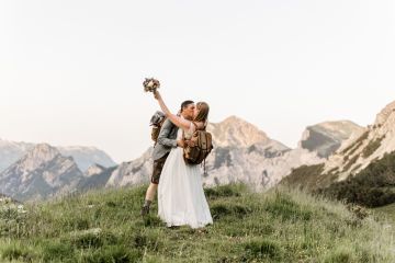 Elopement am Berg - Hochzeit zu zweit am Achensee