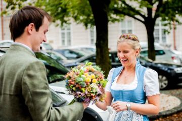 Hochzeitsreportage in Salzburg: Schloss Mirabell