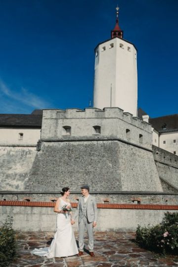 Hochzeitsreportage in Burgenland: Burg Forchtenstein
