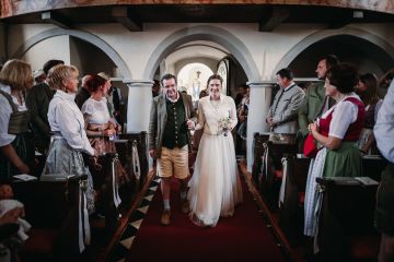 Verena und Jürgen heiraten am Zedleggerhof in Mitten der Natur