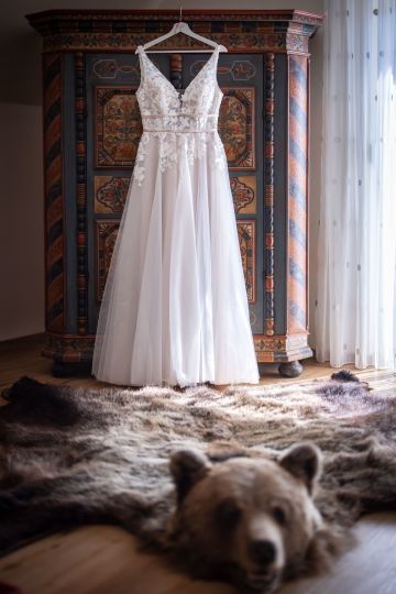 Nina und Lukas heiraten in Lillis Feststadl