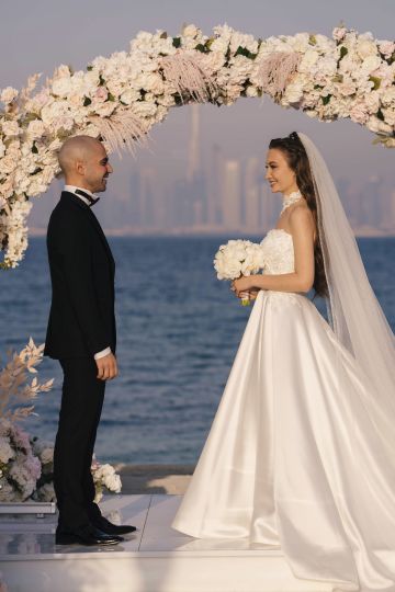 Island Hochzeit in Dubai 