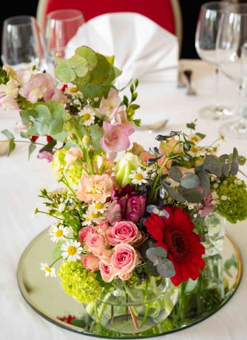 Klassische Hochzeit in klassischem Schloss