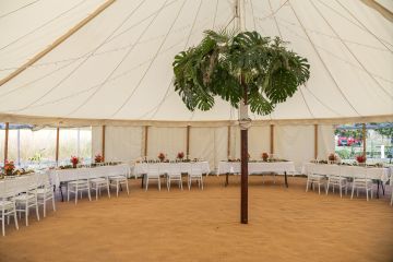 Außergewöhnliche Boho-Exotische Hochzeit