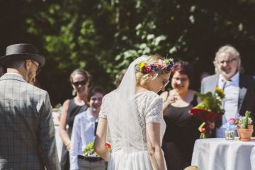 Vintage Hochzeit in Wald & Wiese im Boho Stil 