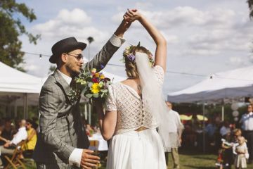 Vintage Hochzeit in Wald & Wiese im Boho Stil 