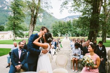 Die Schlossgärtnerei Wartholz als pittoresker Rahmen dieser Hochzeit am Fuße der Rax