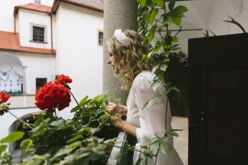 Märchenhafte Trauung auf einer Felsenburg