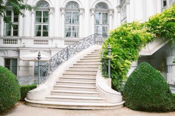 Elegante Hochzeitsreportage im Palais Coburg