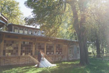 Eine Hochzeit zu Pferd in der Kaiserloge Freudenau