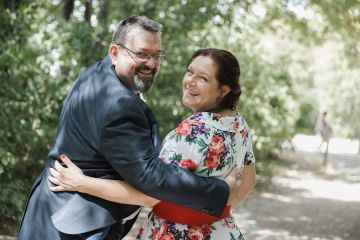 Gartenhochzeit im Festzelt