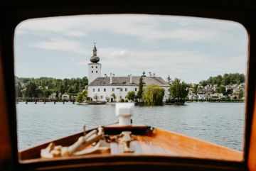 Hochzeitsfotograf Oberösterreich Gmunden: Seeschloss Ort