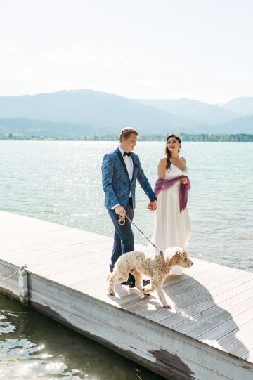 Eine Traumhochzeit auf dem Boot in St. Wolfgang am Wolfgangsee, Salzkammergut