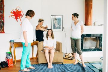Hochzeitsreportage in Salzburg: Seehotel Brandauers Villen