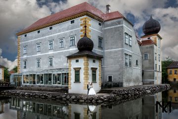 Hochzeitsreportage in Niederösterreich: Wasserschloss Kottingbrunn