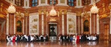 Hochzeitsreportage in Wien: Schloss Belvedere