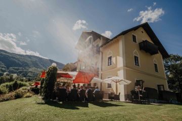 Hochzeitsreportage in Oberösterreich: Seecafe Restaurant Spitzvilla