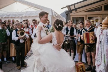 Hochzeitsreportage in Salzburg: Oberforsthofalm