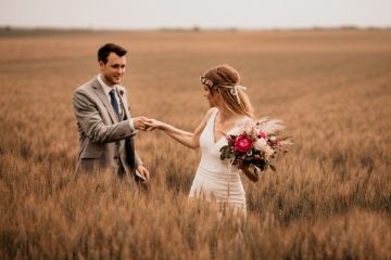 Boho Hochzeit im Weingut Bannert