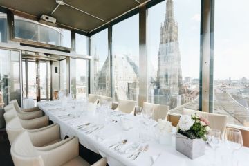 Hochzeitsreportage in Wien: Restaurant Do & Co Vienna
